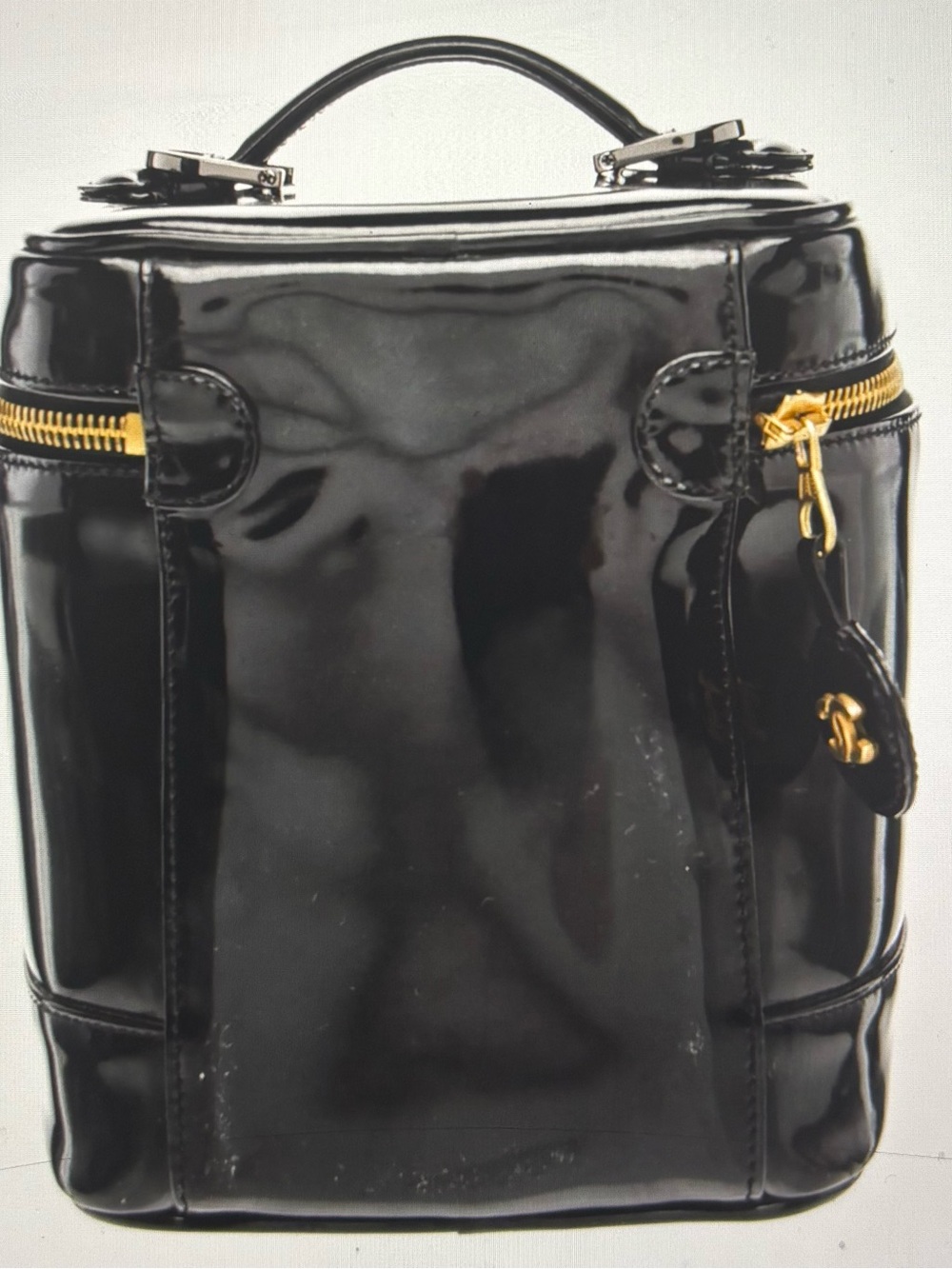 🆕Chanel CC Pattern LeatherVanity case🧳 - Picture 3 of 13